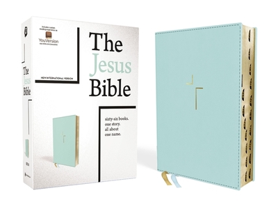 The Jesus Bible, NIV Edition, , Leathersoft, Teal, Thumb Indexed, Comfort Print