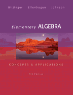 Elementary Algebra:  Concepts & Applications (9th Edition)