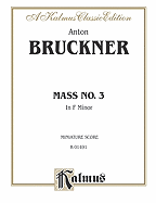 Mass No. 3 in F Minor:  Comb Bound Miniature Score