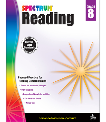 Spectrum Reading Workbook  Grade 8