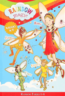 Rainbow Magic Rainbow Fairies:  Books #1-4: Ruby the Red Fairy, Amber the Orange Fairy, Sunny the Yellow Fairy, Fern the Green Fairy