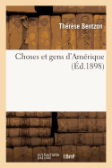 Choses Et Gens d'Am¿rique